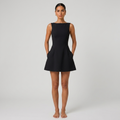 Backless A-Line Mini Dress Sleeveless for Cocktail Parties and Events 0