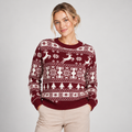Fair Isle Christmas Jumper with Reindeer and Fir Trees 0