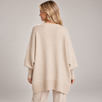 Oversized Jumper Women Poncho Style Fit 2