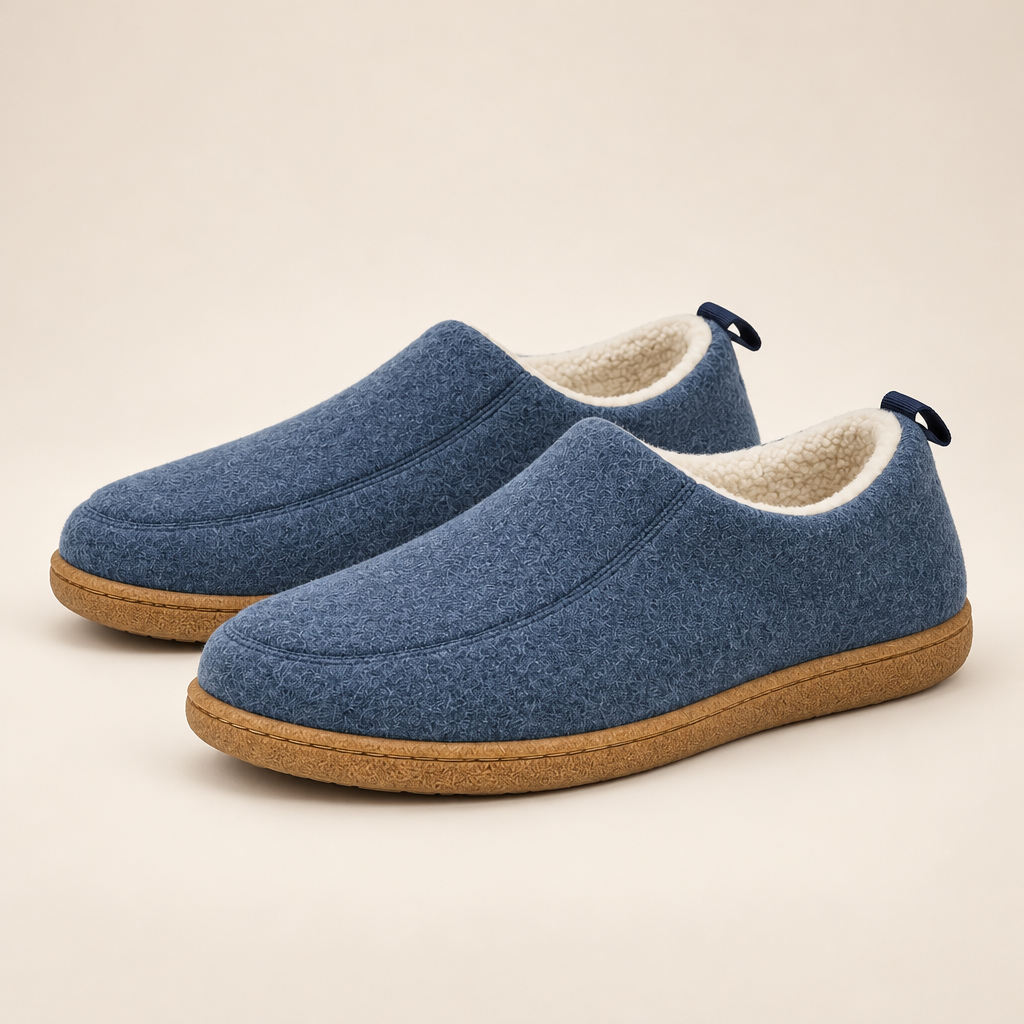 Women's Fleece Lined House Slippers Slip On with Supportive Sole 2